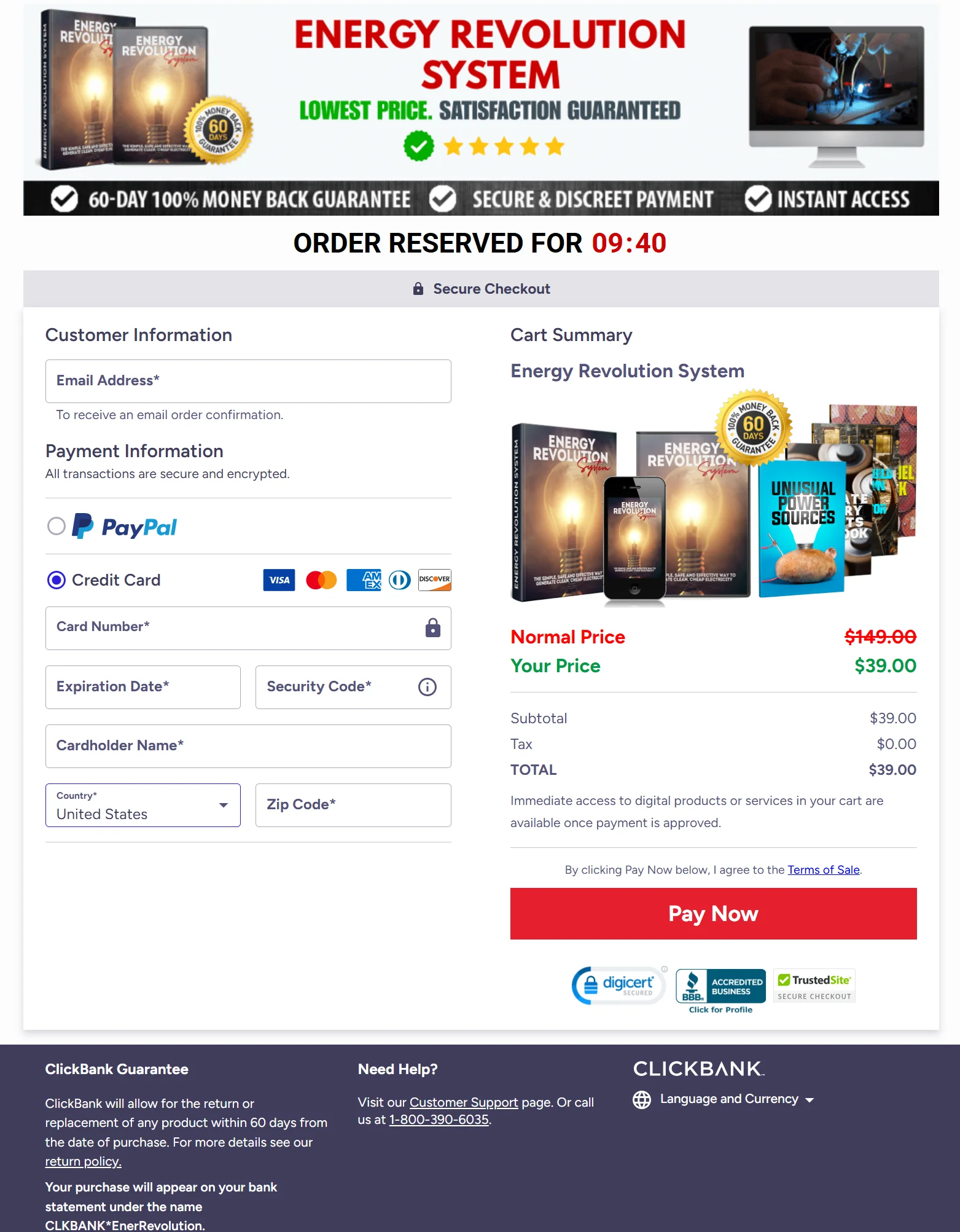  Checkout Page